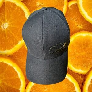 Black Chevrolet Baseball Cap OSFM GM Trademarks Licensed Infinity Headwear